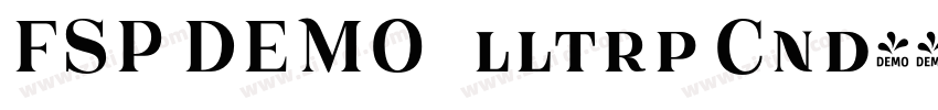 FSP DEMO   lltrp Cnd字体转换